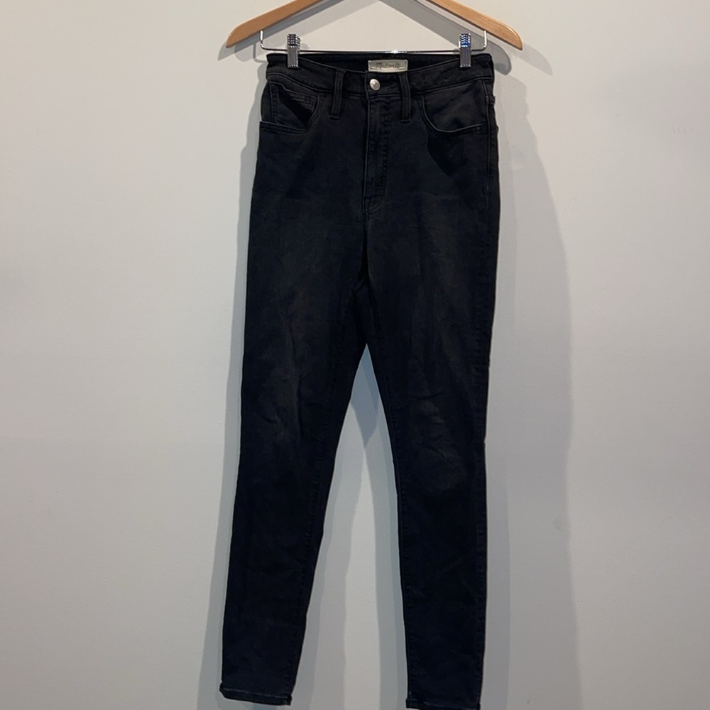 Madewell women’s curvy road tripper  black jeans